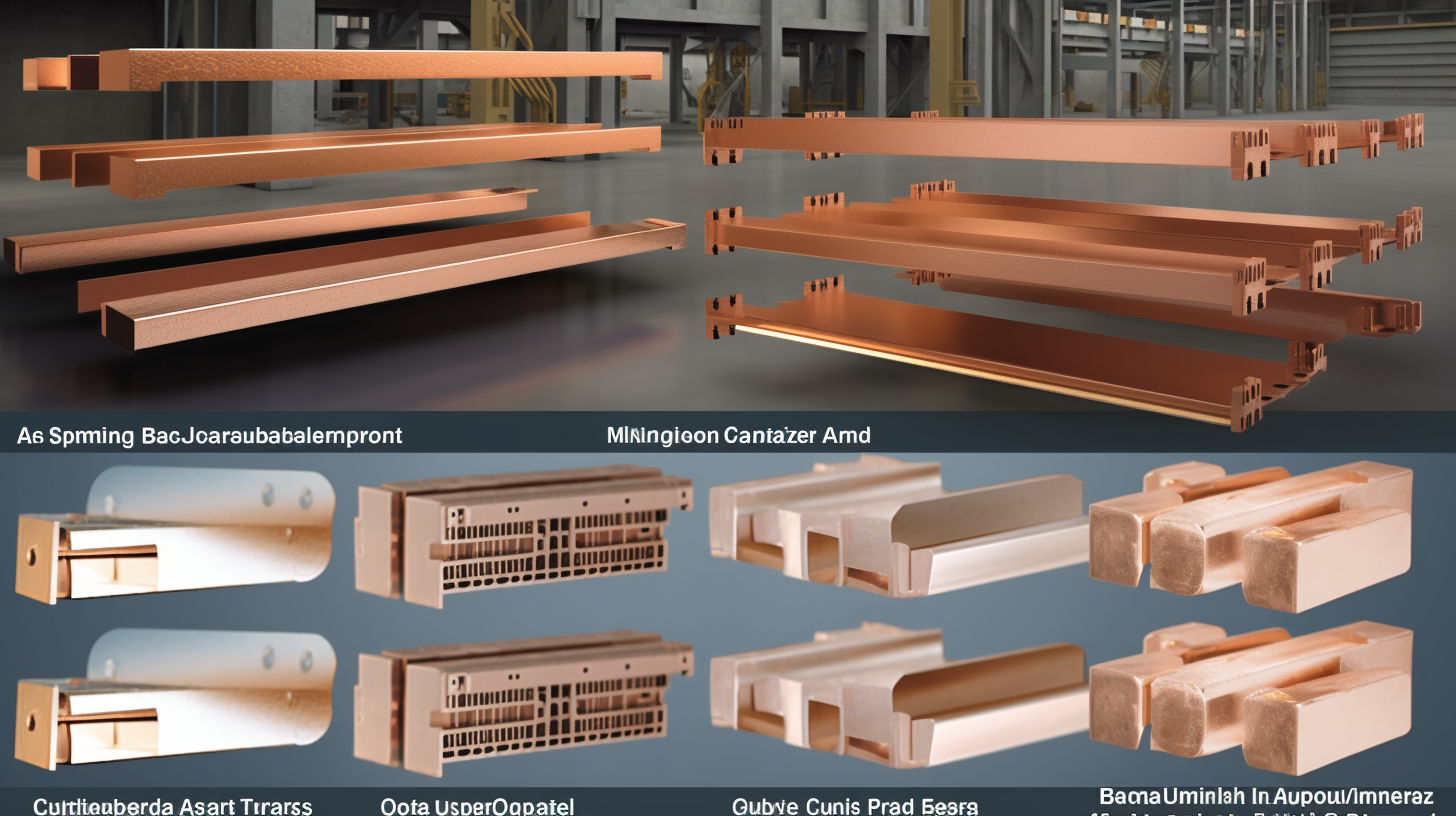 Price trend graph comparing copper and aluminum