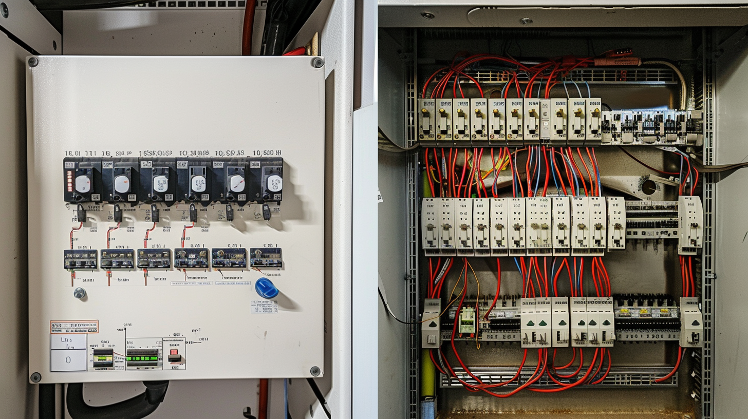 Single versus double busbar system comparison