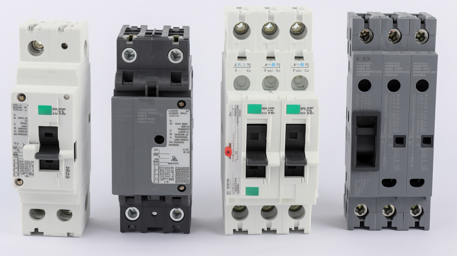 Comparison of MCB and MCCB physical size