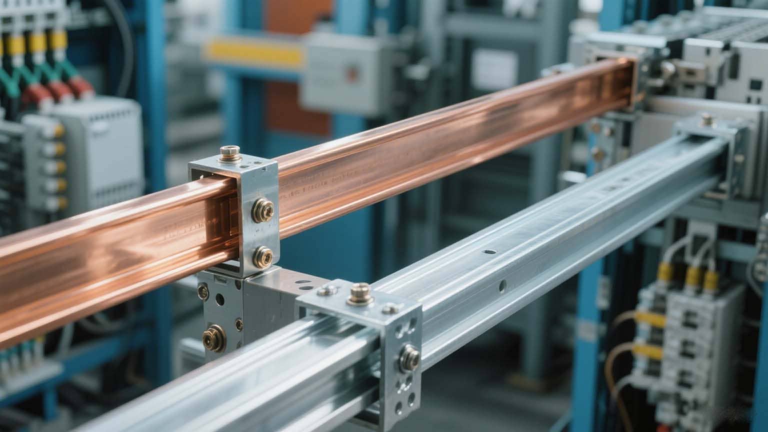 Comparison of copper and aluminum busbars
