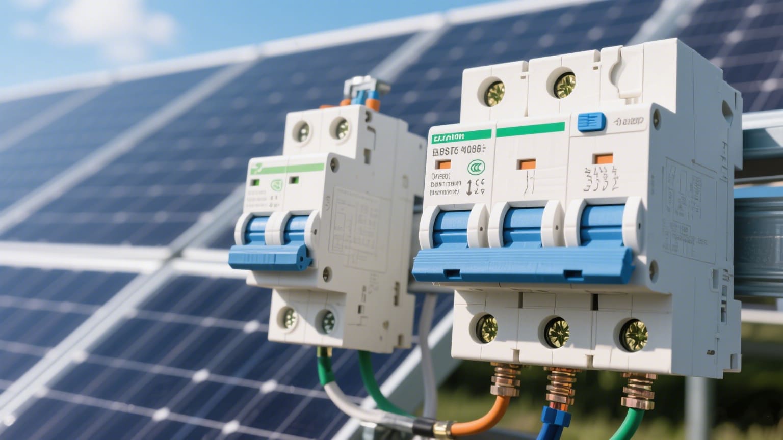 PV fuse and circuit breaker comparison