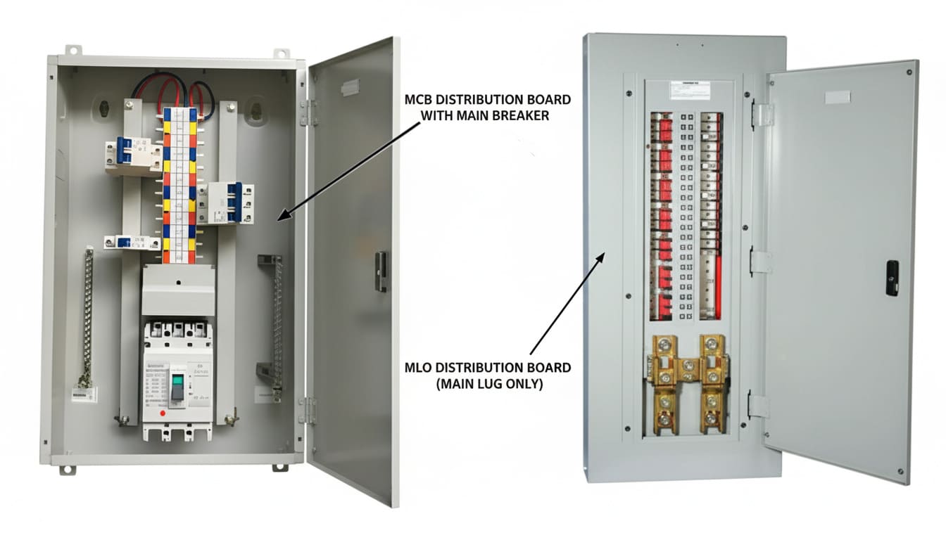 difference between MCB and MLO