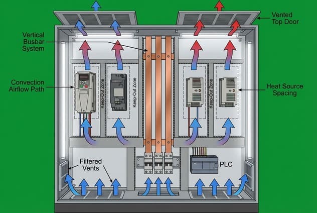panel layout heat dissipation
