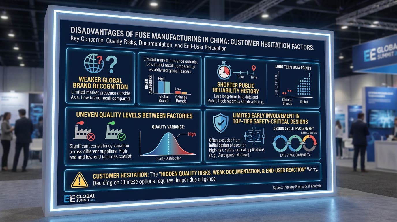 Disadvantages of Chinese fuse manufacturing