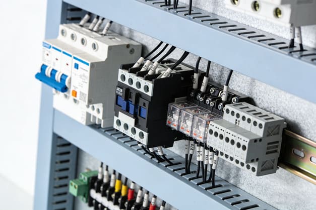 Din rail pan assembly for MCCB din rail pan assembly for mccb