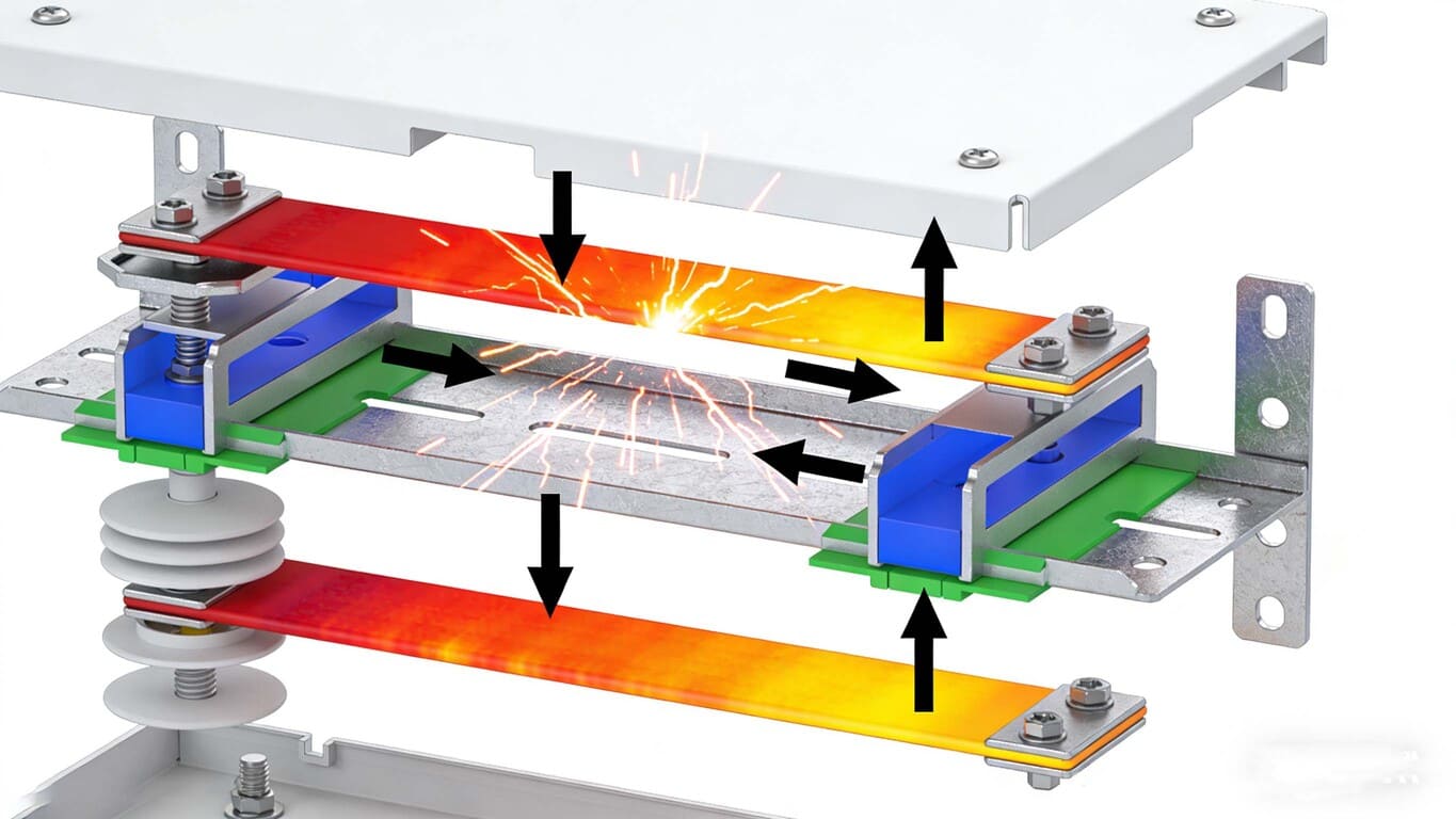 temperature rise and short-circuit withstand in pan assembly temperature rise and short circuit