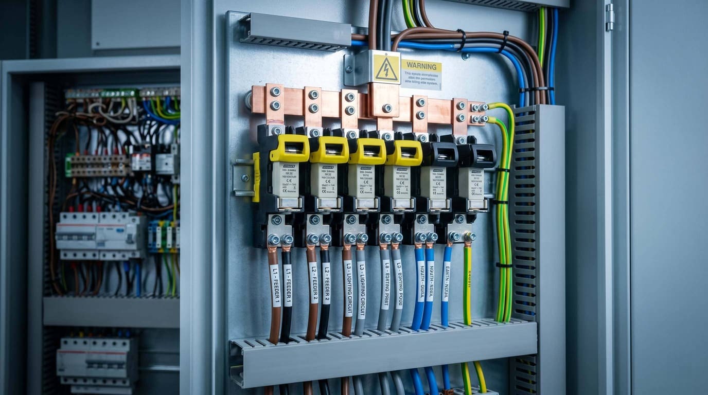 fuse rail low voltage distribution