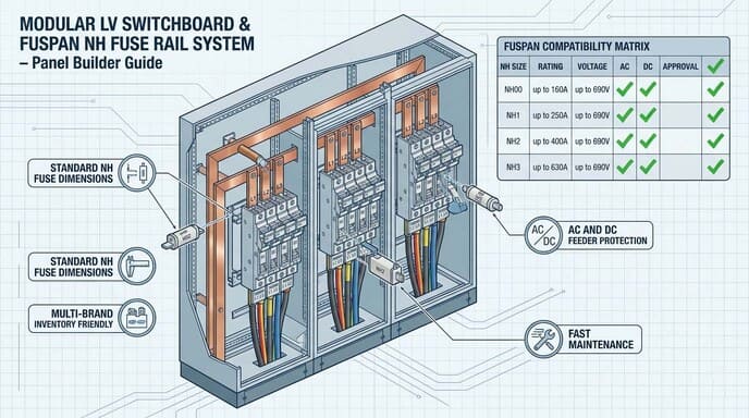 NH fuse sizes