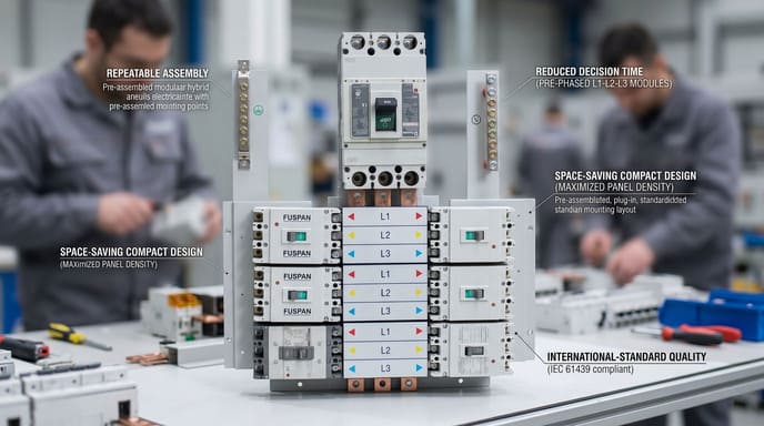 hybrid pan assemblies improve assembly efficiency