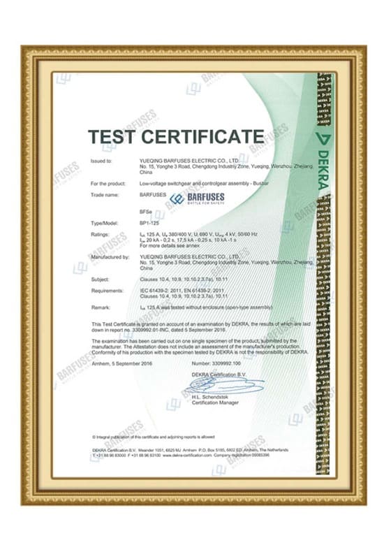 RoHS Certification Document